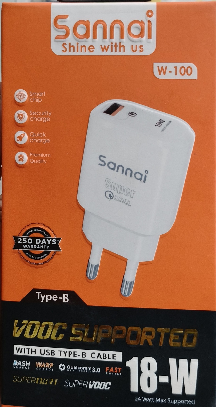 Sannai w100 type -c  charger